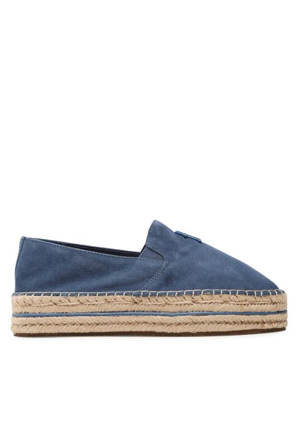 TOMMY HILFIGER - Espadryle Tommy Hilfiger. Kolor: niebieski