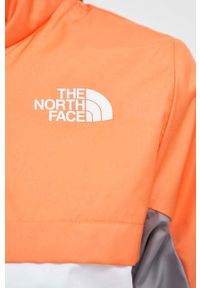 The North Face wiatrówka Mountain Athletics kolor pomarańczowy. Kolor: pomarańczowy. Materiał: materiał #3