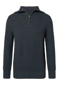 JOOP! Sweter 17 JK-15Jacobo 30047353 Granatowy Modern Fit. Kolor: niebieski. Materiał: bawełna #7