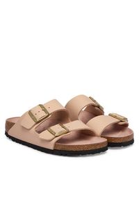 Birkenstock Klapki Arizona 1031525 Beżowy. Kolor: beżowy. Materiał: skóra #6