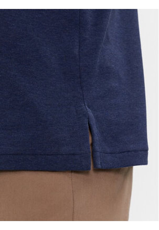 Polo Ralph Lauren Polo 710671785010 Granatowy Custom Slim Fit. Typ kołnierza: polo. Kolor: niebieski. Materiał: bawełna