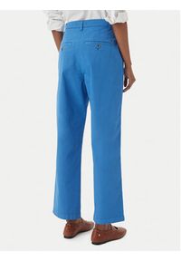 TOMMY HILFIGER - Tommy Hilfiger Chinosy WW0WW49647 Niebieski Slim Fit. Kolor: niebieski. Materiał: bawełna #2