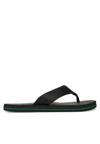 TOMMY HILFIGER - Tommy Hilfiger Japonki Massage Beach Sandal FM0FM05443 Czarny. Kolor: czarny. Materiał: materiał #3