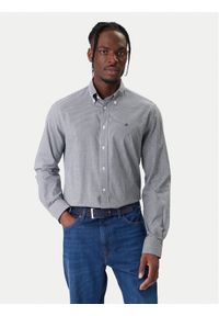 TOMMY HILFIGER - Tommy Hilfiger Koszula Gingham MW0MW41699 Niebieski Regular Fit. Kolor: niebieski. Materiał: bawełna #1