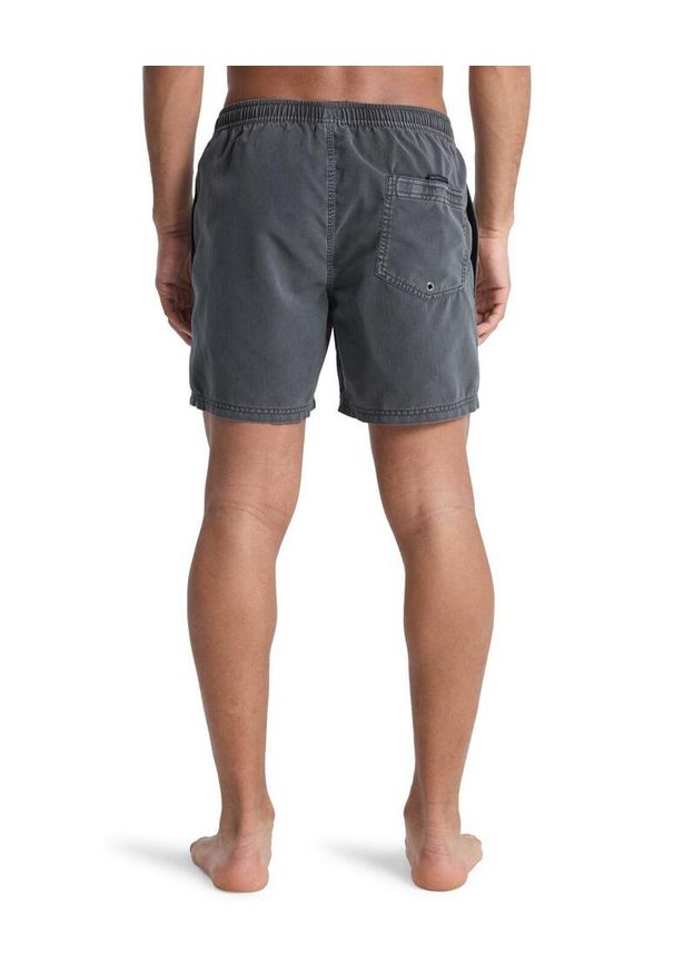 Quiksilver - Szorty kąpielowe dla Mężczyzn EVERYDAY SURFWASH VOLLEY 15" Czarny. Kolor: brązowy, zielony, wielokolorowy. Materiał: poliester, materiał. Styl: sportowy