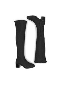 Jenny Fairy Kozaki HY PID-24-06 Czarny. Kolor: czarny. Materiał: materiał #7