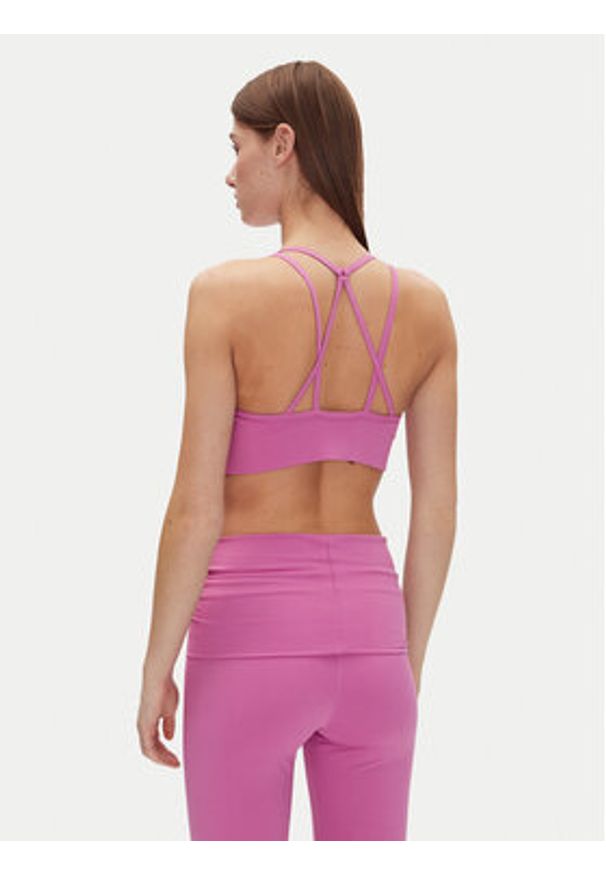 Adidas by Stella McCartney - adidas by Stella McCartney Biustonosz sportowy Stella McCartney TrueStrength JJ1639 Różowy Slim Fit. Kolor: różowy. Materiał: syntetyk