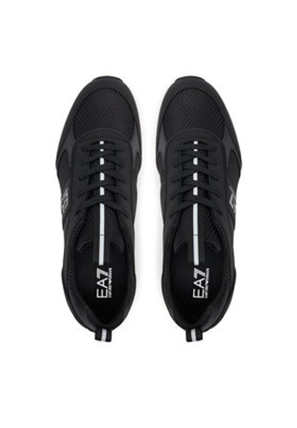 EA7 Emporio Armani Sneakersy X8X185 XR175 U460 Czarny. Kolor: czarny. Materiał: materiał