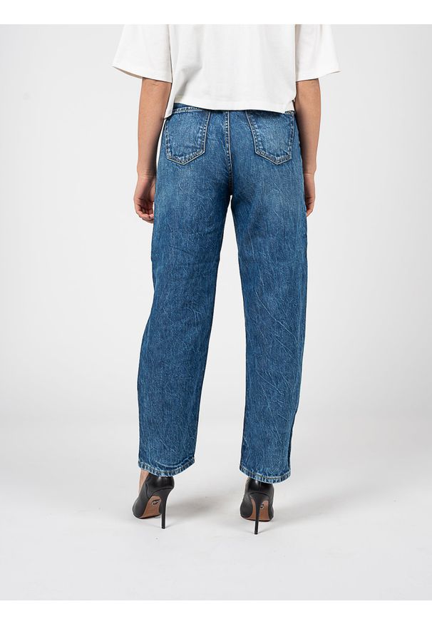 Pinko Jeansy "Stupendissima" | 1J10XL Y648 | Kobieta | Niebieski. Okazja: na co dzień. Kolor: niebieski. Wzór: kratka. Styl: elegancki, casual