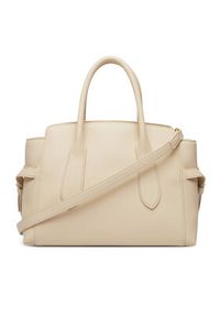 Love Moschino - LOVE MOSCHINO Torebka JC4055PP1PLL0110 Kremowy. Kolor: kremowy. Materiał: skórzane #3