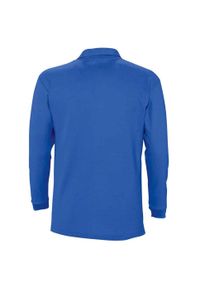 SOL'S - Koszulka Polo Z Długim Rękawem Dla Dorosłych Unisex Winter II. Okazja: na co dzień. Typ kołnierza: polo. Kolor: niebieski. Długość rękawa: długi rękaw. Długość: długie. Styl: casual