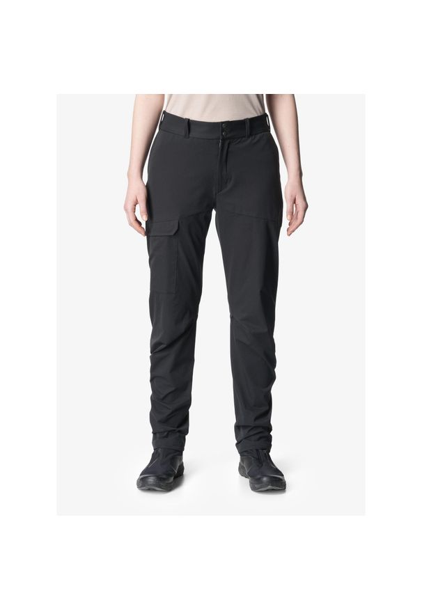 Spodnie turystyczne damskie Houdini Go Pants. Kolor: czarny. Sezon: lato. Sport: turystyka piesza