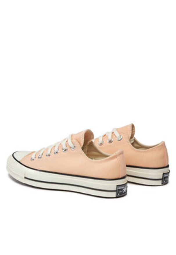 Converse Trampki Chuck 70 Ox A03448C Pomarańczowy. Kolor: pomarańczowy. Materiał: materiał