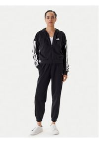 Adidas - adidas Spodnie dresowe Essentials Small Logo JD7999 Czarny Loose Fit. Kolor: czarny. Materiał: bawełna