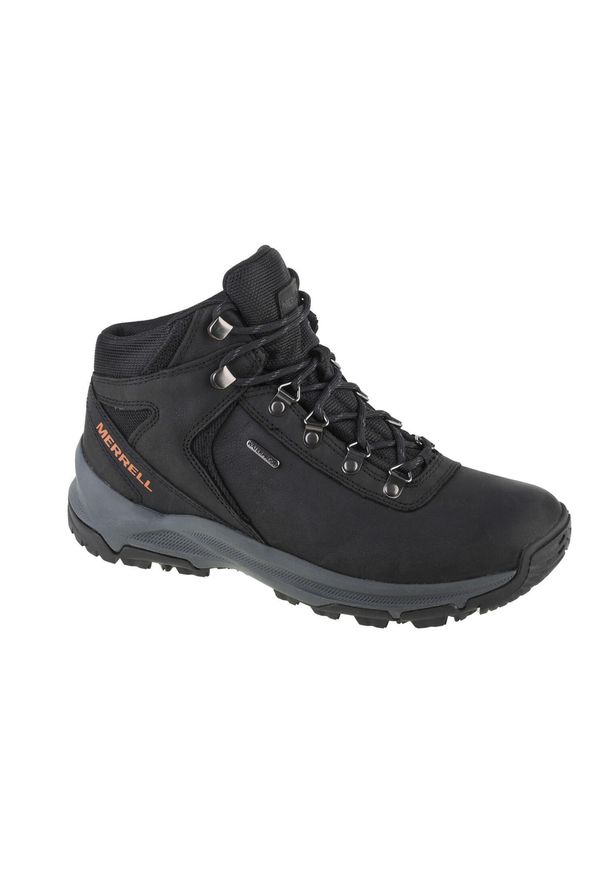 Buty Trekkingowe Męskie Merrell Erie Mid LTR Waterproof. Kolor: czarny. Sport: turystyka piesza