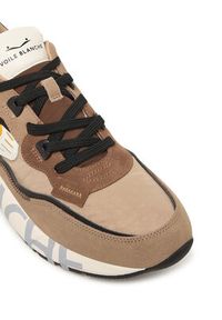 Voile Blanche Sneakersy Club01. 2017465-14 Brązowy. Kolor: brązowy. Materiał: skóra, zamsz #6