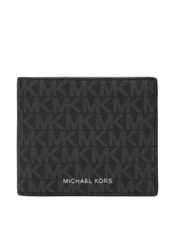 MICHAEL Michael Kors Portfel 39S4LHUF2B Czarny. Kolor: czarny. Materiał: skóra