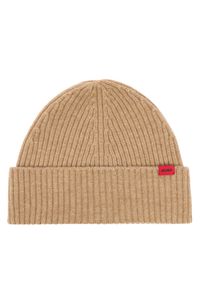 Hugo - Czapka HUGO. Kolor: beżowy #1