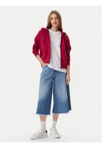 Tommy Jeans Bluza Flag DW0DW19729 Różowy Regular Fit. Kolor: różowy. Materiał: bawełna #3