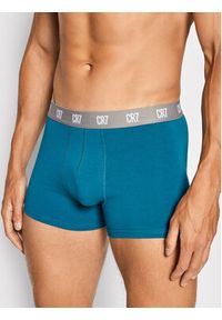 Cristiano Ronaldo CR7 Komplet 3 par bokserek Basic Trunk 3-Pack 8100-49-2717 Niebieski. Kolor: niebieski. Materiał: bawełna #3