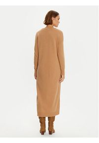 Liu Jo Sukienka dzianinowa WF4533 MS009 Brązowy Regular Fit. Kolor: brązowy. Materiał: wełna #2
