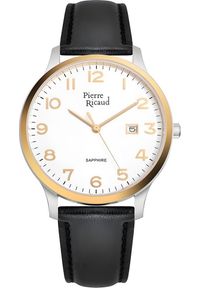 Zegarek Pierre Ricaud Zegarek męski Pierre Ricaud P91028.2223Q czarny. Kolor: czarny #1