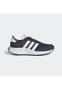 Buty do biegania Mężczyzna Adidas Run 70S niebieski. Kolor: wielokolorowy, niebieski, brązowy. Materiał: materiał. Sport: bieganie