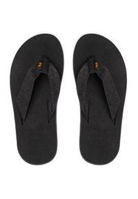 Teva Japonki Voya Flip 1019050 Czarny. Kolor: czarny. Materiał: materiał #1