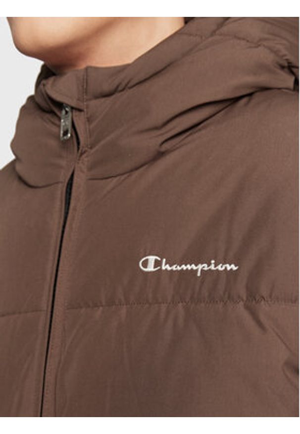 Champion Kurtka zimowa Eco-Future 218033 Brązowy Relaxed Fit. Kolor: brązowy. Materiał: syntetyk. Sezon: zima