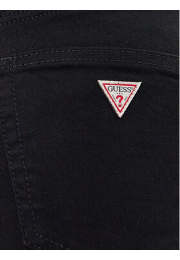 Guess Jeans Jeansy W4YA92 D5DL1 Czarny Skinny Fit. Kolor: czarny
