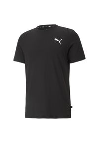 Koszulka sportowa męska Puma ESS Small Logo Tee. Kolor: czerwony, wielokolorowy, czarny