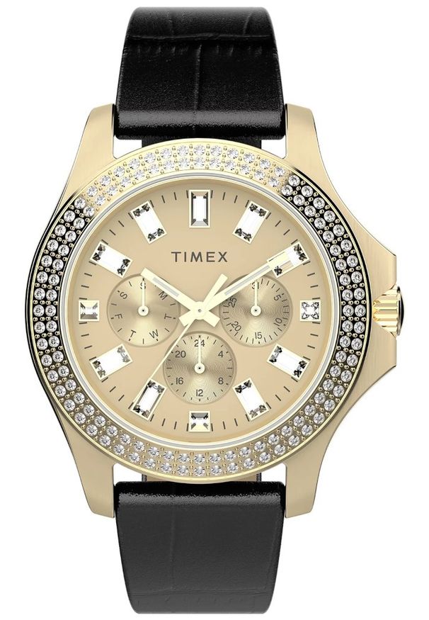 Timex - Zegarek Damski TIMEX Trend Kaia TW2W10900. Materiał: skóra. Styl: casual