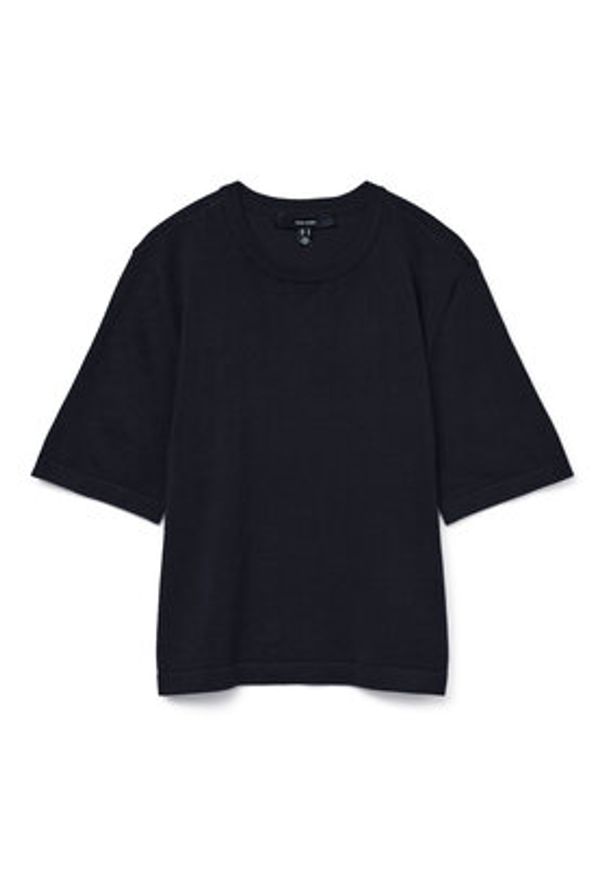 Vero Moda Sweter Silje 10320460 Czarny Oversize. Kolor: czarny. Materiał: wiskoza