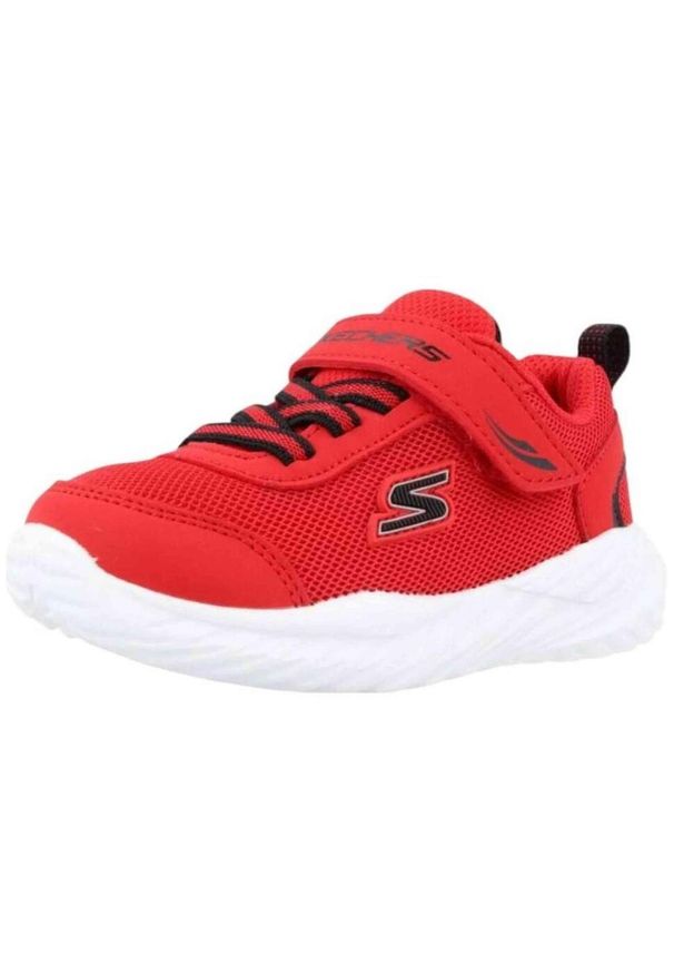 skechers - Buty dziecięce Skechers Nitro Sprint. Okazja: na co dzień. Kolor: czerwony. Sport: bieganie