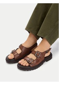 G-Star RAW - G-Star Raw Sandały CEO-WI34-3310-18608 Brązowy. Kolor: brązowy. Materiał: skóra #6