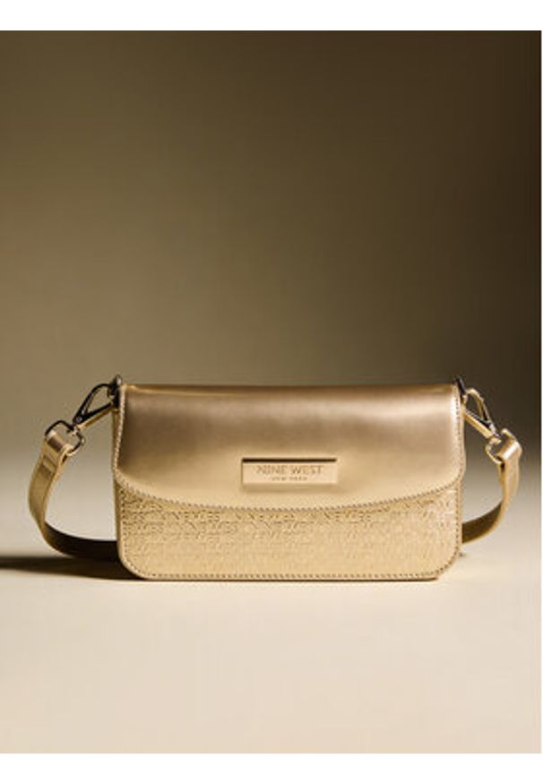 Nine West Torebka CEO-MISSISIPI-I-LDA8009 Złoty. Kolor: złoty