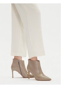 Gino Rossi - GINO ROSSI Botki EO-CLOE-GLC9273-4-370-1 Szary. Kolor: szary. Materiał: skóra #7