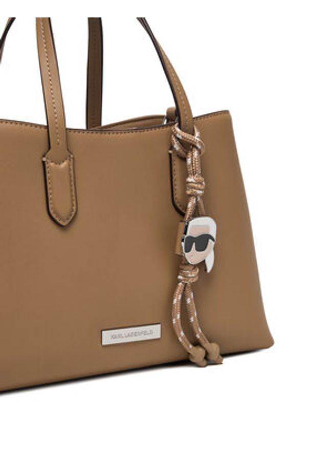 Karl Lagerfeld - KARL LAGERFELD Torebka B1W30003 Brązowy. Kolor: brązowy. Materiał: skórzane