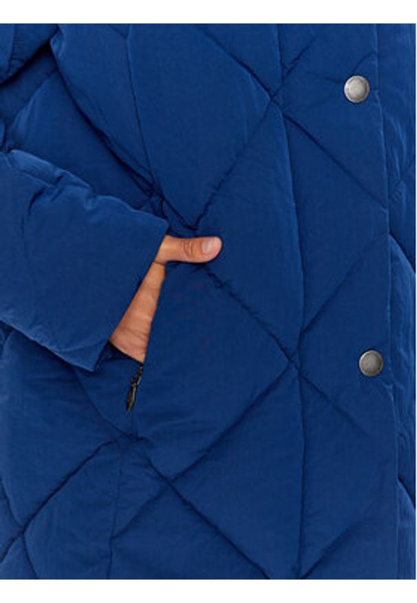 Didriksons Kurtka zimowa Torun 504377 Granatowy Relaxed Fit. Kolor: niebieski. Materiał: syntetyk. Sezon: zima