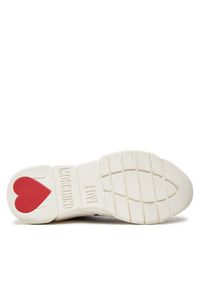 Love Moschino - LOVE MOSCHINO Sneakersy JA15343G1LIZ4000 Czarny. Kolor: czarny. Materiał: materiał #6