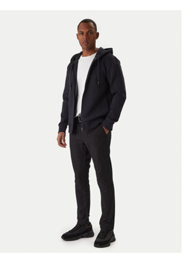 BOSS Bluza Saggy 50555495 Granatowy Regular Fit. Kolor: niebieski. Materiał: bawełna