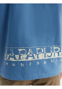 Napapijri Polo E-Reflect NP0A4H4B Écru Relaxed Fit. Typ kołnierza: polo. Materiał: bawełna #2