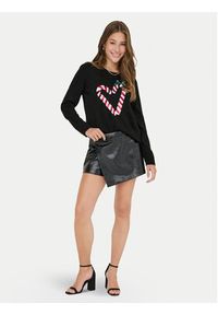 only - ONLY Sweter Xmas Shine 15355004 Czarny Regular Fit. Kolor: czarny. Materiał: syntetyk #3
