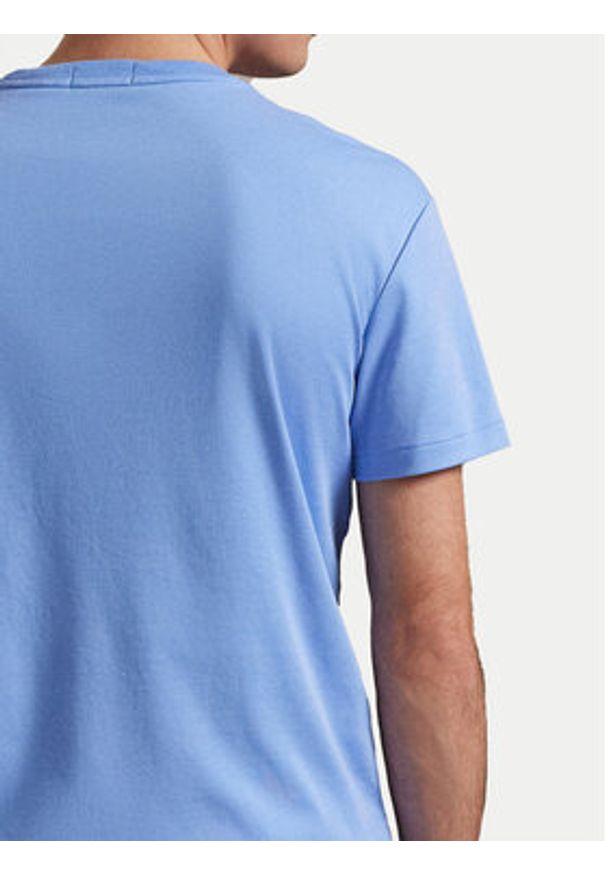 Polo Ralph Lauren T-Shirt 710740727091 Niebieski. Typ kołnierza: polo. Kolor: niebieski. Materiał: bawełna