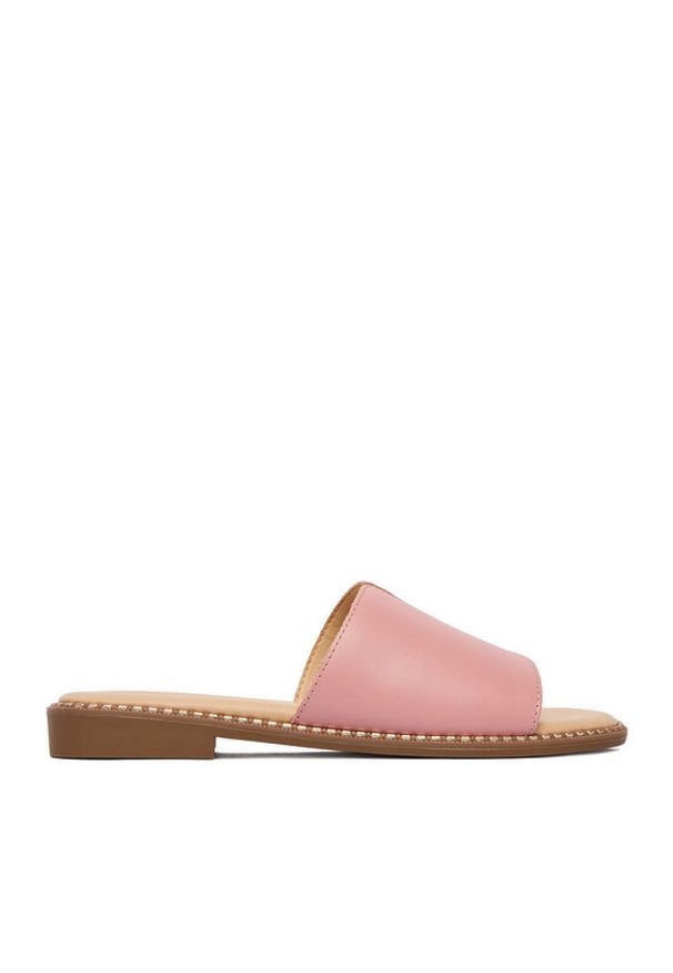 Lasocki Klapki CEO-RST-KM215-01 Różowy. Kolor: różowy. Materiał: skóra