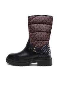 MICHAEL Michael Kors Botki Layton Bootie 40F2LTFE5Y Czarny. Kolor: czarny. Materiał: skóra #6