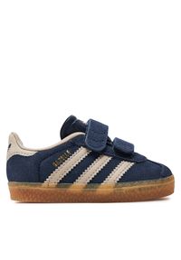Adidas - adidas Sneakersy Gazelle Comfort Closure Kids IE8707 Granatowy. Kolor: niebieski. Materiał: zamsz, skóra. Model: Adidas Gazelle #1