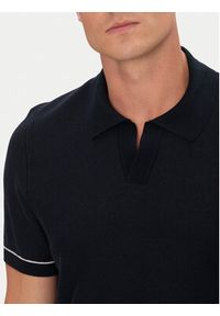 BOSS Polo H-Jianluca 50537654 Granatowy Regular Fit. Typ kołnierza: polo. Kolor: niebieski. Materiał: bawełna #4