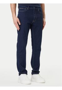 Calvin Klein Jeansy LV04RF939G Granatowy Slim Fit. Kolor: niebieski #1