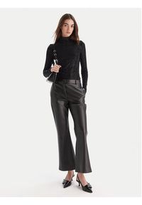 Hugo - HUGO Bluzka Drisila 50547367 Czarny Regular Fit. Kolor: czarny. Materiał: syntetyk #4